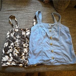 2 Anthropologie tank tops!